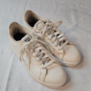 Adidas Cloudfoam Advantage White Sneakers Womens size 8.5